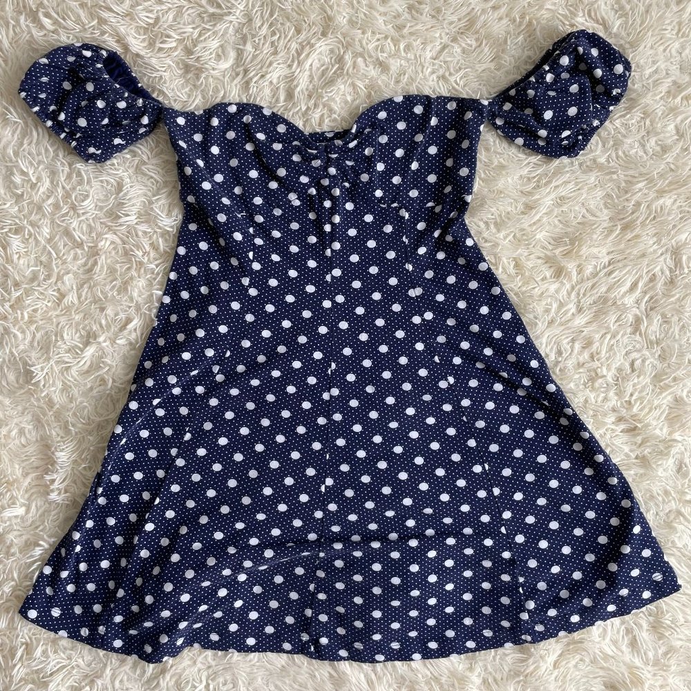 Kimchi Blue Urban Outfitters Off the Shoulder Dress